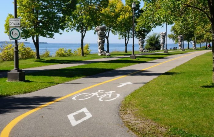 Cycle Path on the St Lawrence
